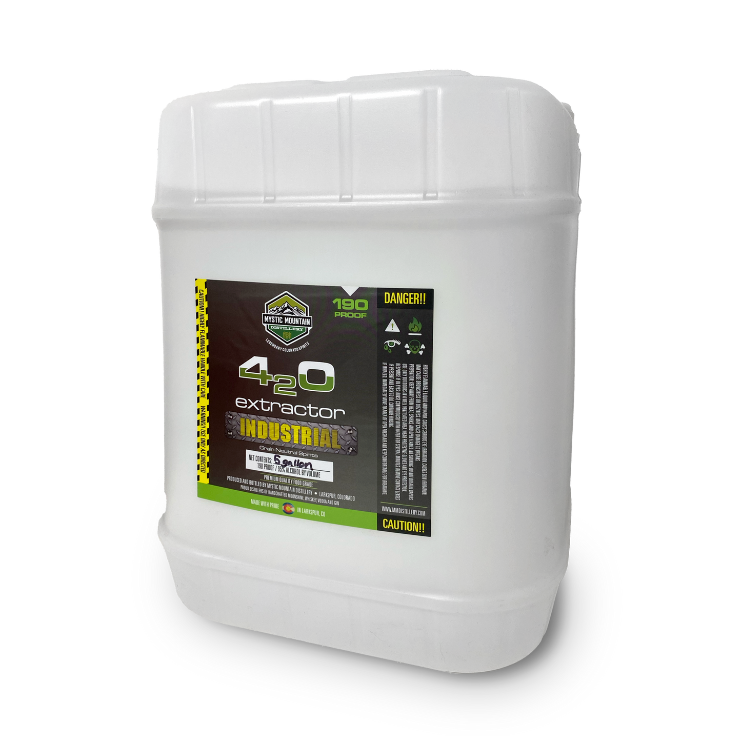 5 Gallon 190 Proof Ethanol